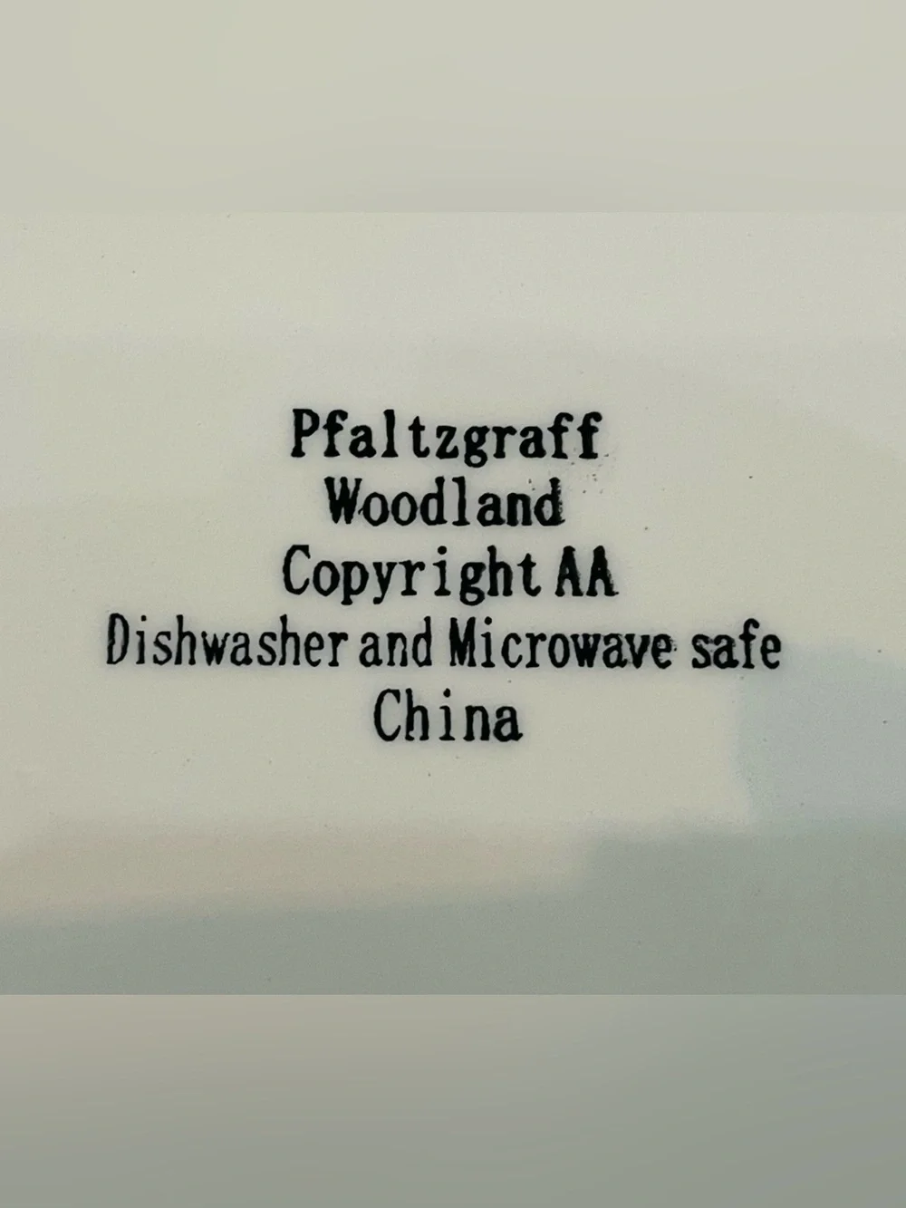 Pfaltzgraff Woodland Oval platter vintage pfaltzgraff